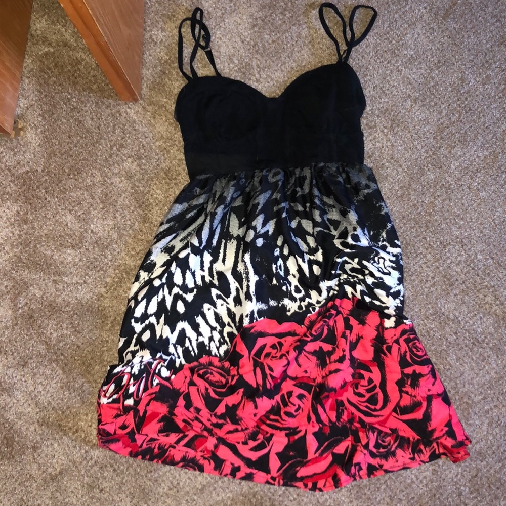 Fox strap dress